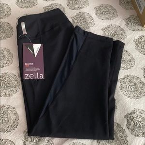 Zella Cropped Slim Fit black leggings